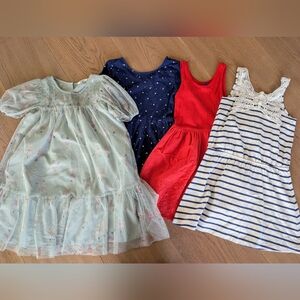 GAP Red and Blue Kids Casual Dresses